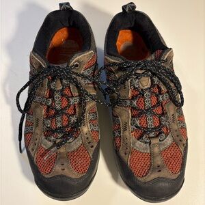 Chaco hiking shoes.